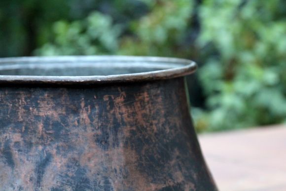 Старинный медный чан. Европа. Начало 20 века