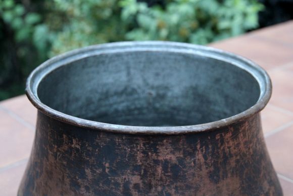 Старинный медный чан. Европа. Начало 20 века