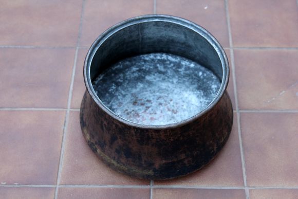 Старинный медный чан. Европа. Начало 20 века