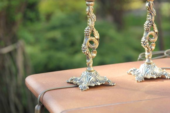 Очень милый, винтажный светильник