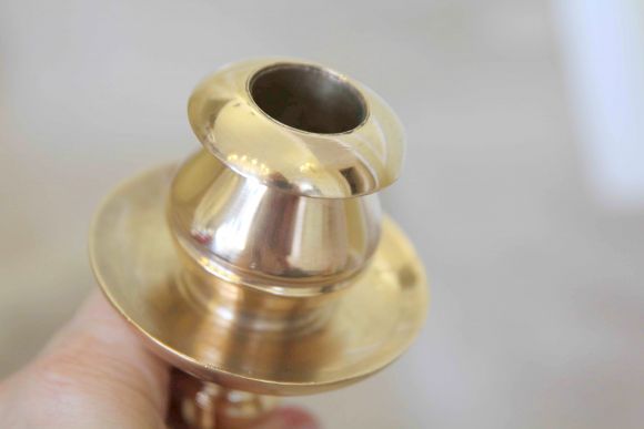 Винтажный подсвечник из бронзы. Европа. Начало 20 века