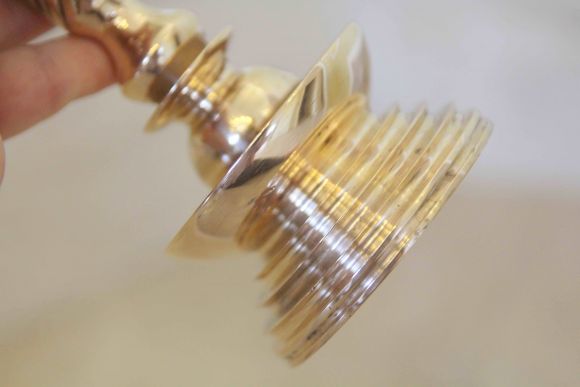 Винтажный подсвечник из бронзы. Европа. Начало 20 века