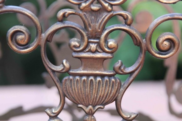 Роскошная Газетница из латуни с бархатом