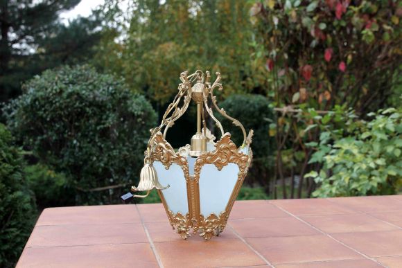 Очень нарядный винтажный потолочный светильник.Россия.Начало 20 века