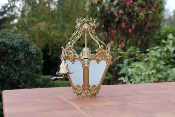 Очень нарядный винтажный потолочный светильник.Россия.Начало 20 века