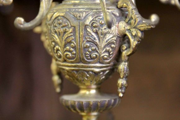 Антикварный каминный гарнитур