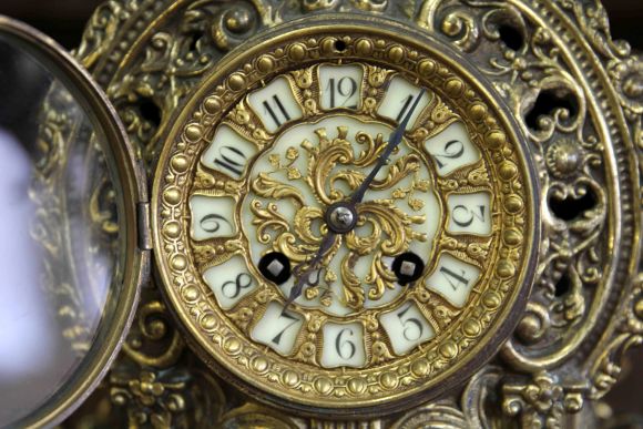 Антикварный каминный гарнитур