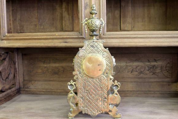 Антикварный каминный гарнитур