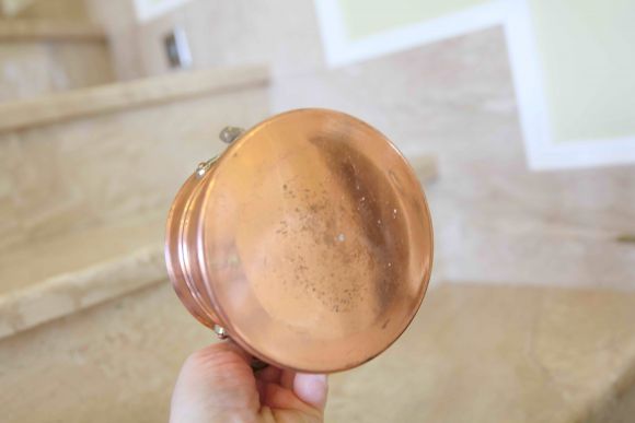 Винтажное медное ведерко. Европа. Начало 20 века