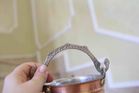 Винтажное медное ведерко. Европа. Начало 20 века