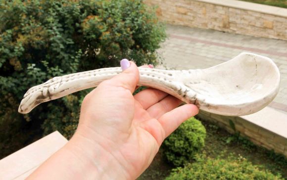 Роскошная круглая итальянская супница в лаке