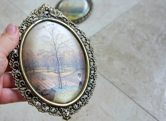 Итальянские настенные панно. Времена года. Шелк