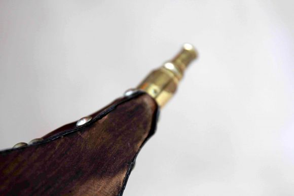 Старинные кожаные меха в рабочем состоянии