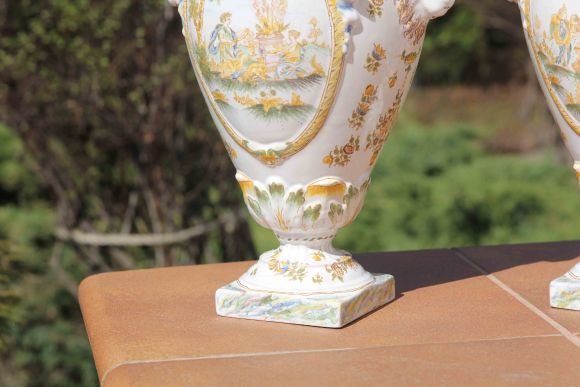 Пара французских антикварных ваз. Европа. Начало 19 века