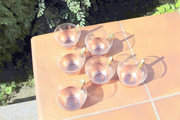 Антикварный чайный набор. Европа. Начало 20 века