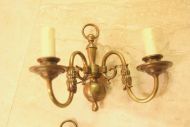 Старинные бра с рыбками пара