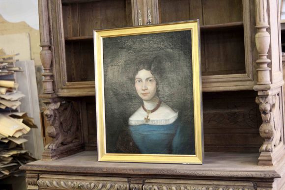 Антикварная европейская живопись. Портрет