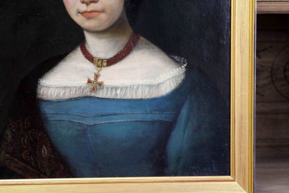 Антикварная европейская живопись. Портрет