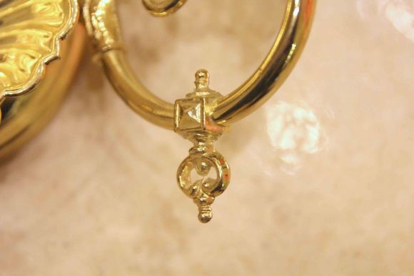 Старинное шикарное двойное БРА из Европы