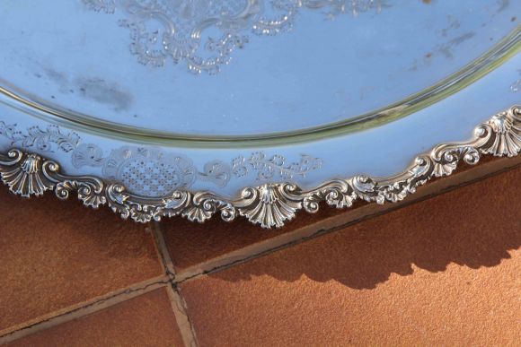 Потрясающей красоты винтажный поднос. Лондон. Середина 20 века.