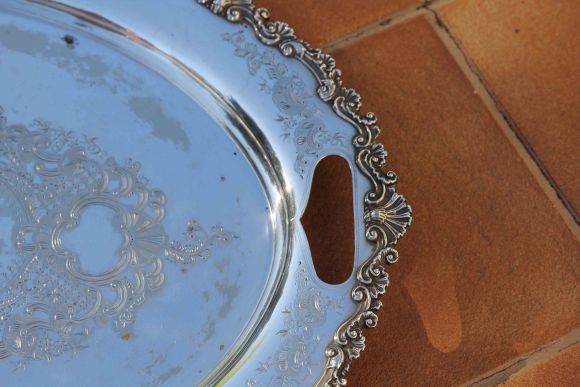 Потрясающей красоты винтажный поднос. Лондон. Середина 20 века.