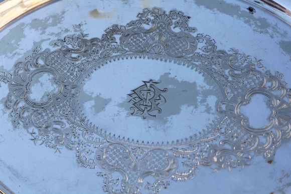 Потрясающей красоты винтажный поднос. Лондон. Середина 20 века.