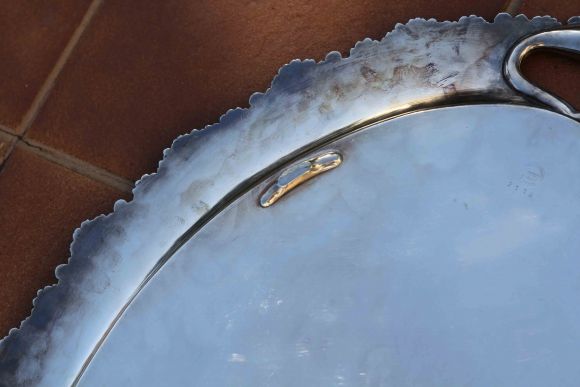 Потрясающей красоты винтажный поднос. Лондон. Середина 20 века.