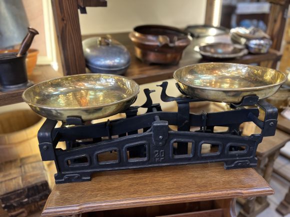 Российские чугунные весы 20 кг