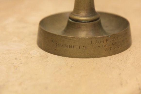 Очень интересная пепельница-штурвал. Европа. Начало 20 века