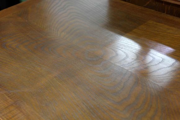 Антикварный массивный дубовый стол