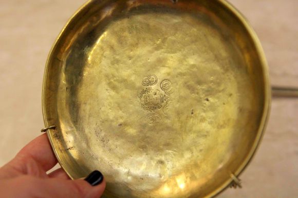 Старинные чашечные подвесные весы