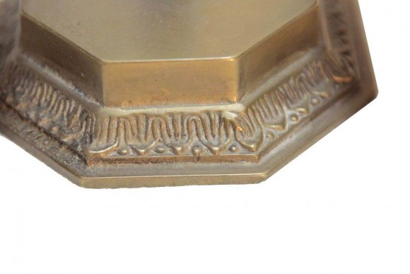 Винтажные весы с 2 чашами. Латунное литье. Европа. Середина 20 вв