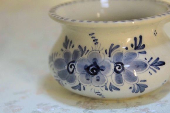 Очаровательный молочник Делфт.Европа.Начало 20 века