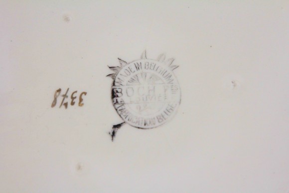 Потрясающий бельгийский набор для умывания Antique Boch LA Louviere