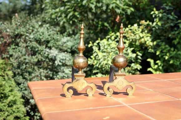 Великолепные старинные Таганы для камина