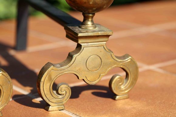 Великолепные старинные Таганы для камина