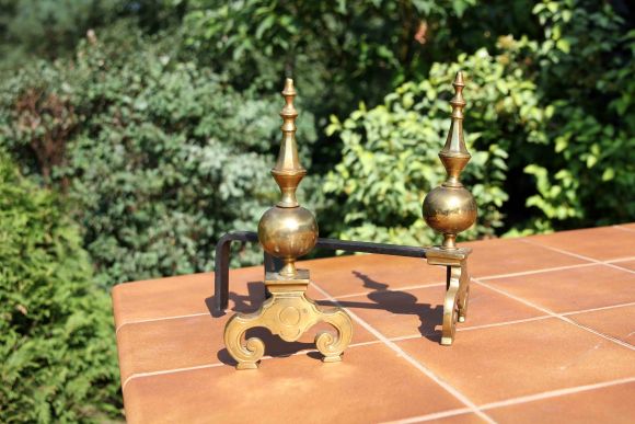 Великолепные старинные Таганы для камина