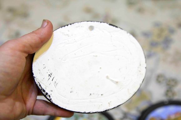 Времена года тарелочки из глины. Европа. Начало 20 века