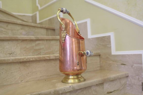 Красивый антикварный зольник-зонтница. Европа. Начало 20 века