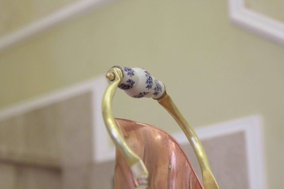 Красивый антикварный зольник-зонтница. Европа. Начало 20 века