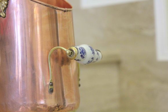 Красивый антикварный зольник-зонтница. Европа. Начало 20 века