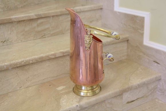 Красивый антикварный зольник-зонтница. Европа. Начало 20 века