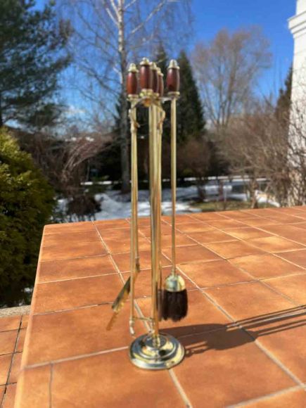 Большой английский Каминный Набор