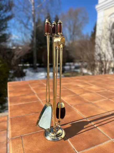 Большой английский Каминный Набор