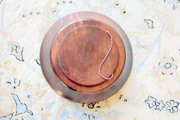 Изумительное ажурное блюдо из дерева. Европа. Начало 20 века