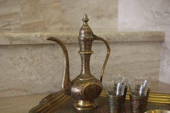 Чудесный восточный чайный набор. Европа. Начало 20 века