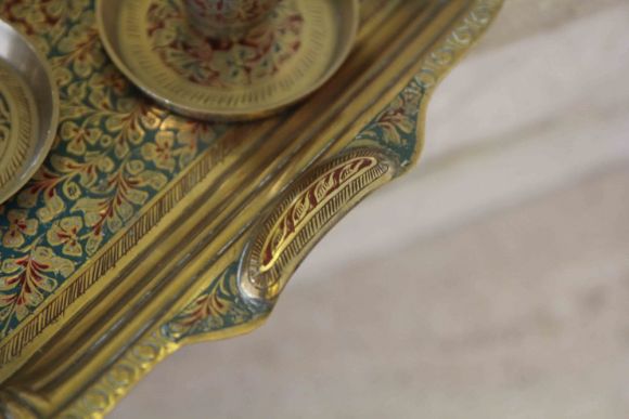 Чудесный восточный чайный набор. Европа. Начало 20 века