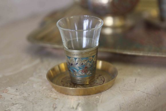 Чудесный восточный чайный набор. Европа. Начало 20 века