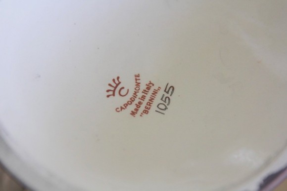 Фарфоровая ваза CAPODIMONTE Италия