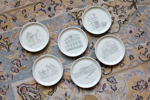 Коллекционные Тарелочки. Фарфор. Fürstenberg. Германия